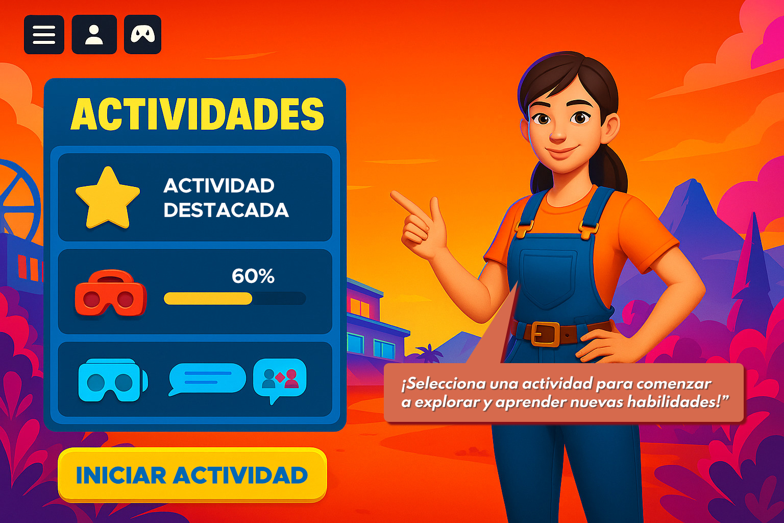 Interfaz de aplicativo