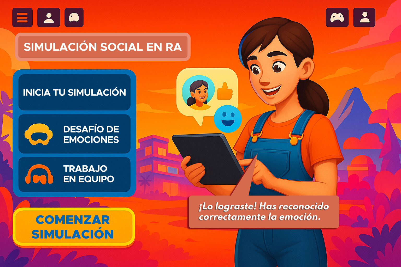 Interfaz de aplicativo